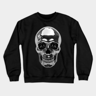 Chrome Skull Head Crewneck Sweatshirt